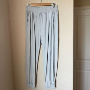 A Day Pack it Up Jogger Pants Light Gray Size Large